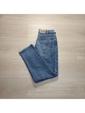 Vintage 90s Y2K relaxed Levi’s 513 orange tab blue jenss